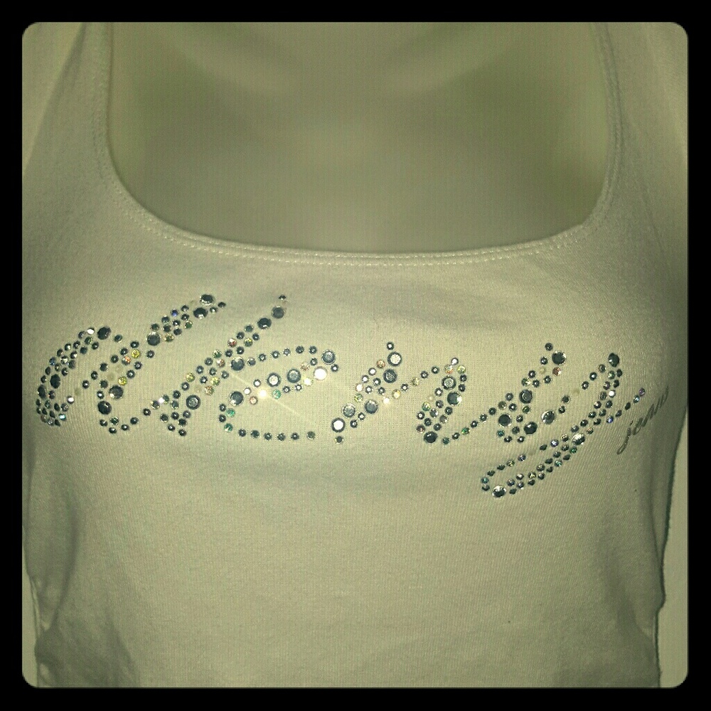 DKNY JEANS WHITE TOP